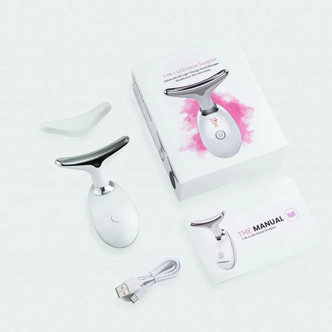 Tolior - Masseur facial LED tonifiant