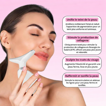 Tolior - Masseur facial LED tonifiant